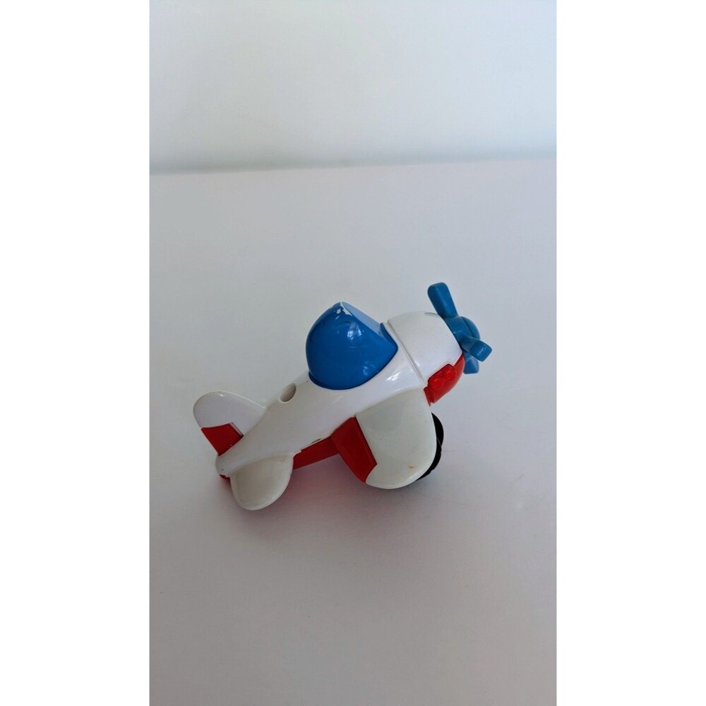 Vintage FISHER PRICE Propeller Plane Airplane for 1992 Flip Track Road Rail Set - Picture 4 of 9